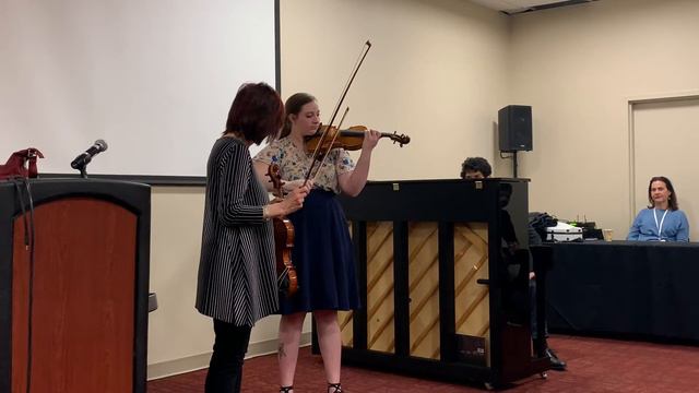 Mimi Zweig Violin Master Class: Practicing in Rhythms