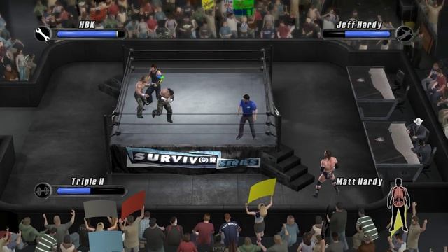 WWE Smackdown vs Raw 2008 DX vs Hardy Boyz.mp4