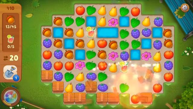 Gardenscapes level 410 КРОТЫ НЕ УШЛИ Дворецкий Остин