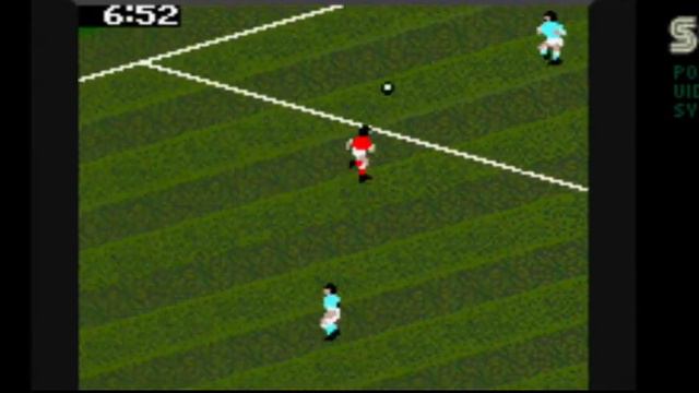 Manchester United v Manchester City on FIFA 96 for SEGA Game Gear