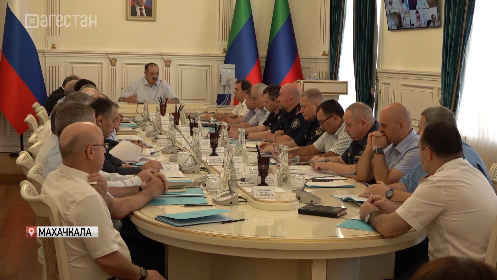 Сергей Меликов провел совещание по обеспечению правопорядка в Дагестане