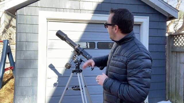 Celestron PowerSeeker 70EQ Part 2 - Polar Align Track  Troubleshoot