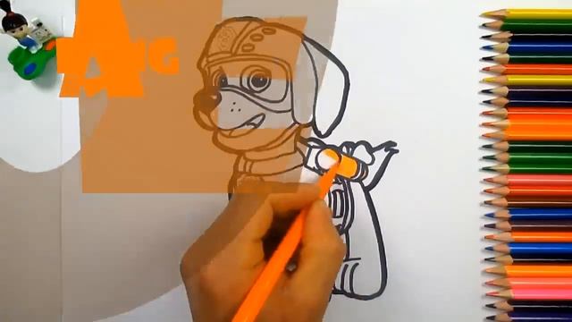 PAW Patrol. Coloring for kids.All series in a row//Раскраски для детей Щенячий патруль