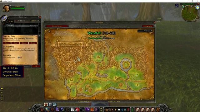 Back To Billy WoW Classic Quest