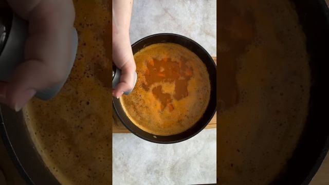 Крем-суп из красной чечевицы. Рецепт в закреплённом комментарии. #рецепты #кремсуп #чечевичныйсуп