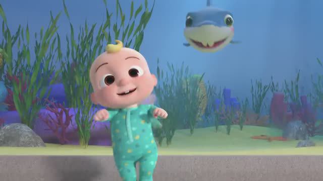 Детская песенка " Акуленок Ту-Ту-Ту ( Baby Shark )" на английском языке