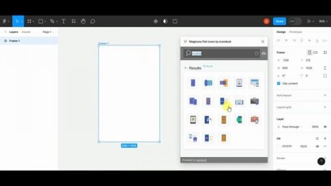 Magic Icon Plugin in Figma by ShaguftaAli #figmaplugins #figma #uidesign