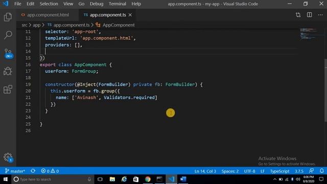 16  Reactive Form Design And Validation