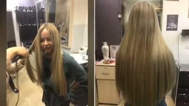 Микро наращивание волос Киев. Работа мастеров салона красоты Beauty hair.