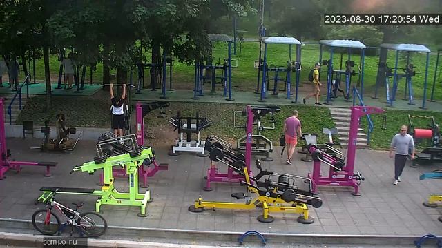 ч.2 Уличные тренажеры 30.08.23