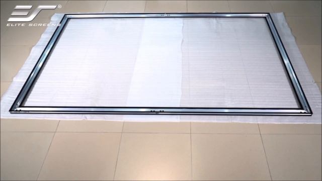 ✅ Elite Screens Sable Frame B2 Product & Assembly (Clip Tensioned Type)