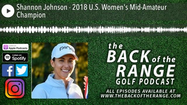 Shannon Johnson - 2018 U.S. Women's Mid-Amateur Champion