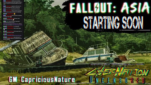 FALLOUT 2D20 - Asia - Session 18 - GM Capricious Nature