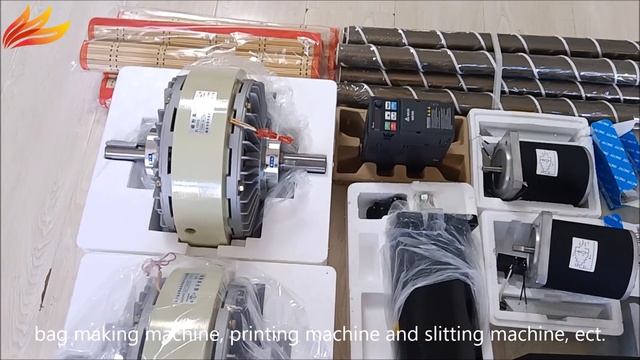 Stepper motor and driver for plastic bag making machine parts