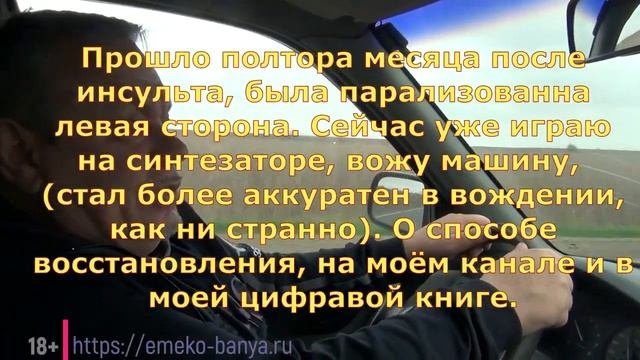Инсульт восстановление с Кумицким Олегом Петровичем.