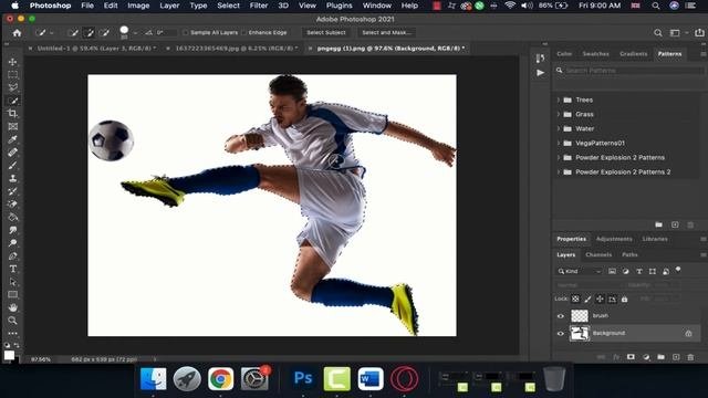 Ice Powder Explosion 2 Photoshop Action | Photoshop Tutorial