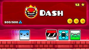 DASH,но игроки его улучшили в Geometry dash 2.2