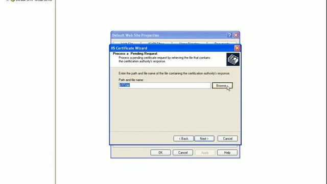 Installing your SSL Certificate on Microsoft IIS 5 or IIS 6