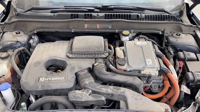 Разобрали на запчасти 2018 Ford Fusion Hybrid 35390954 3FA6P0LU9JR153195 112к голубой FT
