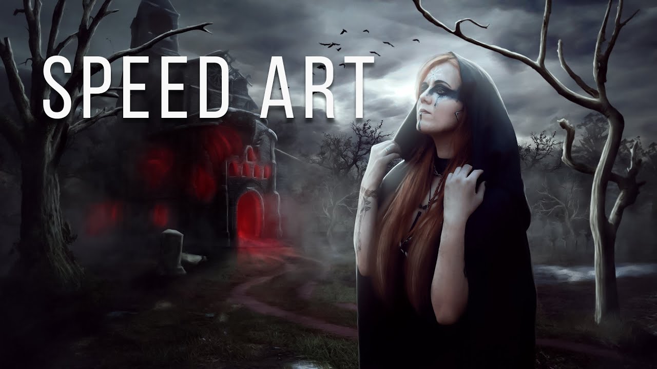 Speed Art ➤ Witch on Shabashche