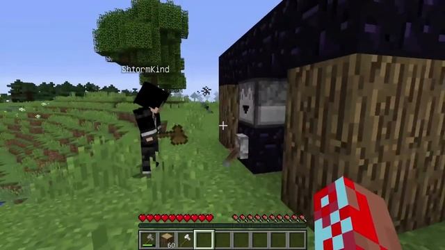 СТО СЛОËВ ДУБА С ДРУГОМ В МАЙНКРАФТЕ