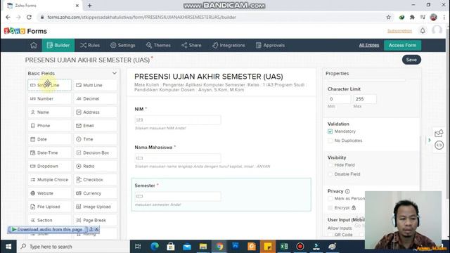 Tutorial Membuat Presensi Online Plus Tanda Tangan Menggunakan Zoho