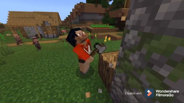 What villagers see when you speedrun their village