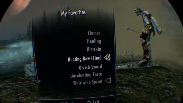Skyrim VR GIANT first encounter