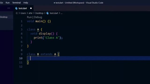 Method Overriding in Dart | Dart Flutter Programming Tutorial | #53 | Hindi