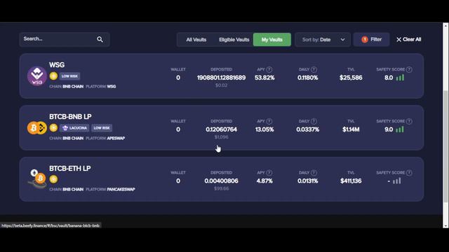 BEEFY - Week 11 - Total Profit 96 USD