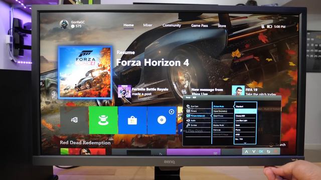 Best 4K HDR Monitor for the One X! - BenQ EL2870U Review