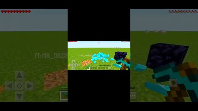 Realistic physics mod for Minecraft pe 1.19 #shorts