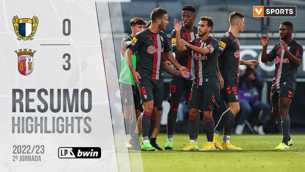 Highlights: Famalicão 0-3 SC Braga (Liga 22/23 #2)