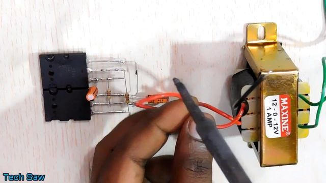 DIY 12v DC To 220v AC Inverter Circuit