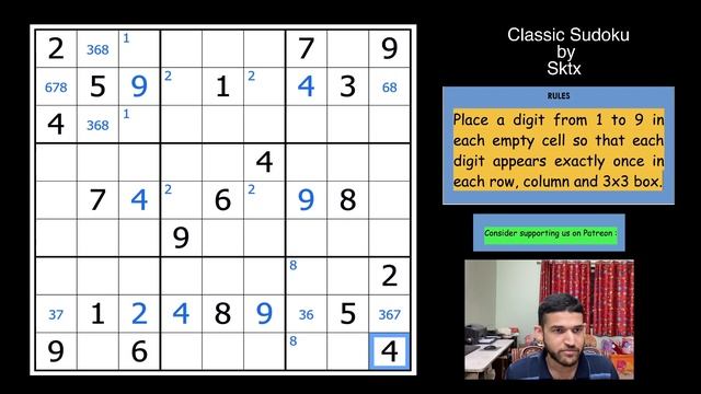 Dissecting a diabolical classic sudoku !