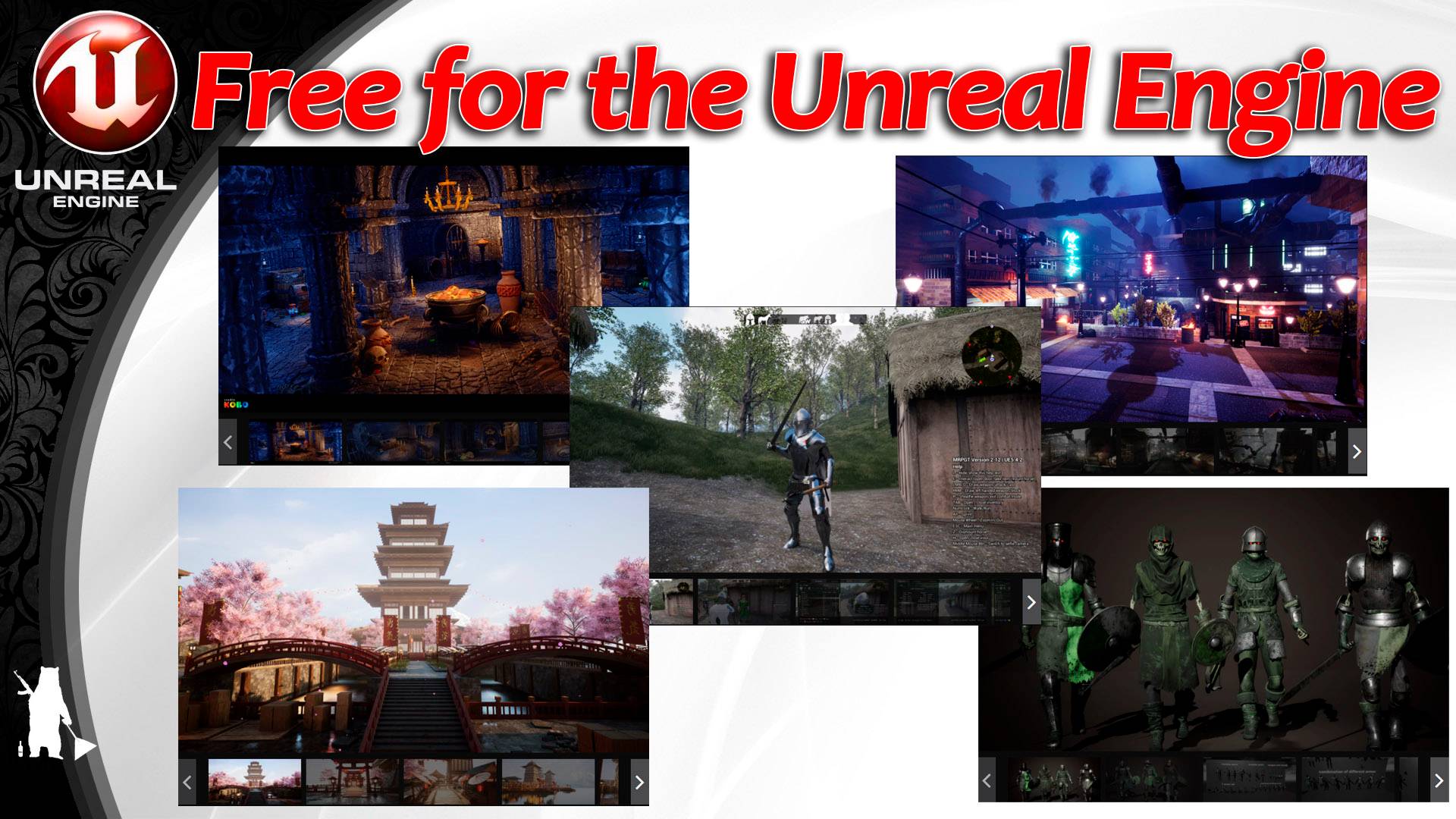 Free for the Unreal Engine (АВГУСТ 2024)