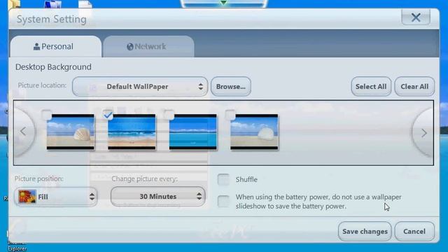 How to change Wallpaper for ASUS 1005PE or 1005HA