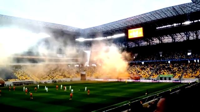 В месте Львов охорона на фудбол пдахая