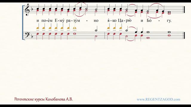 Глас 5, песнь 3, ирмос: "Над языки Бог"