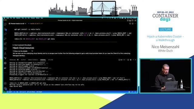 Hijack a Kubernetes Cluster - a Walkthrough - Nico Meisenzahl, White Duck