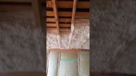 Утепление кровли пенополиуретаном.