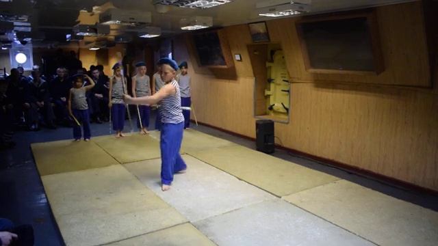 Гвардейский ордена П.С. Нахимова ракетный крейсер "МОСКВА". Видео 7