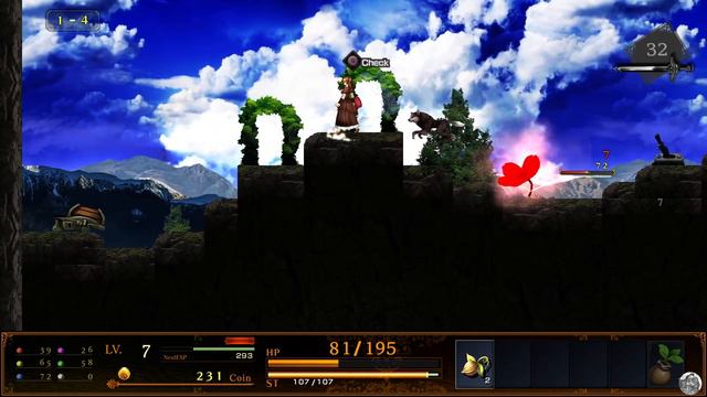 Astlibra Revision Gaiden DLC - Cave of Phantom Mist (Hell) - 1° Stratum 1 to 5 floor & extra