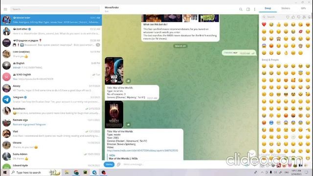 Telegram Bot Movie Finder