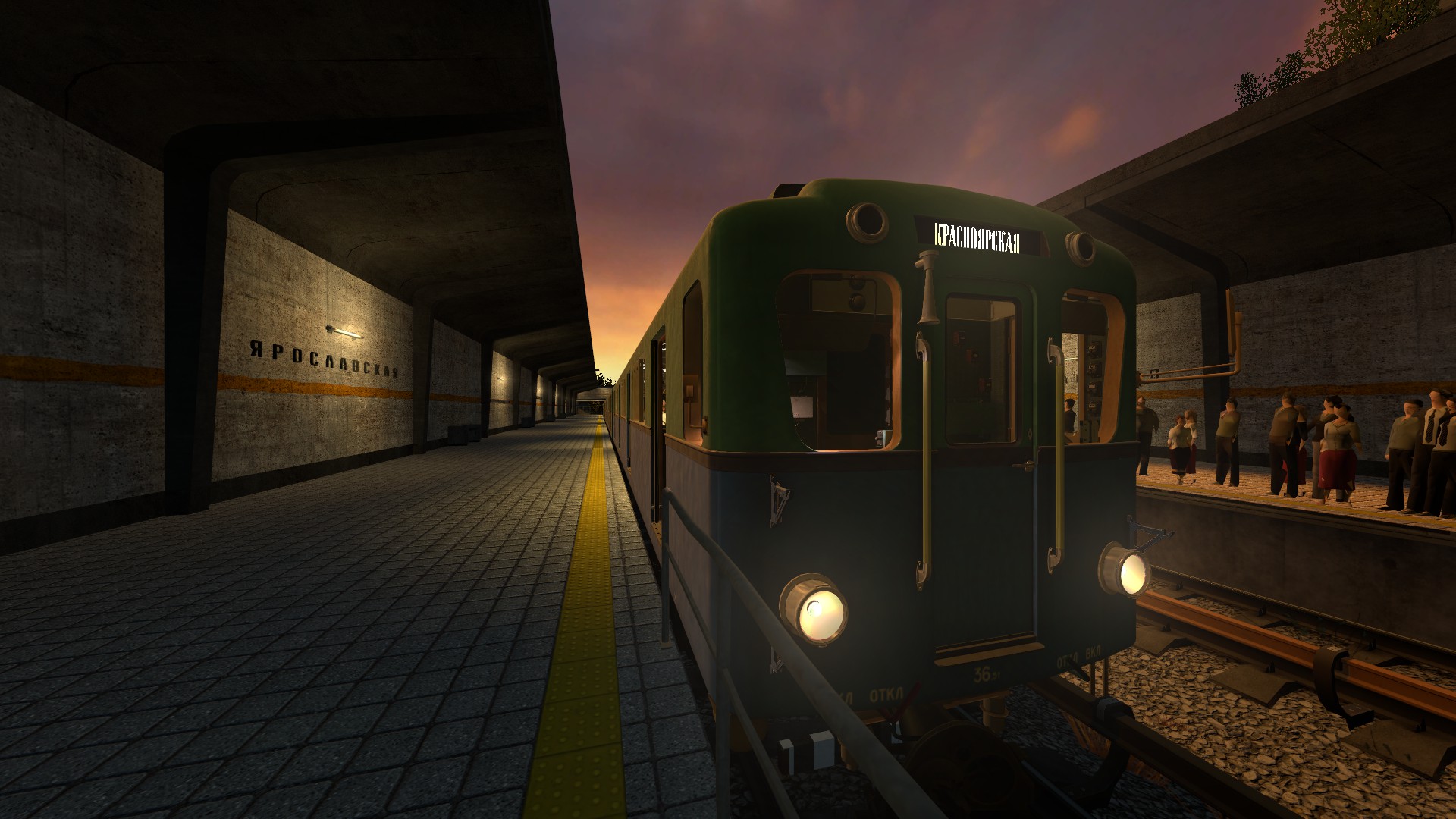 METROSTROI SUBWAY SIMULATOR IN GARRY ’S MOD / РЕАЛИСТИЧНЫЙ СИМУЛЯТОР МАШИНИСТА МЕТРО В ГИРРИС МОДЕ