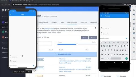 Flutter Chat App with Pusher, Laravel and Provider