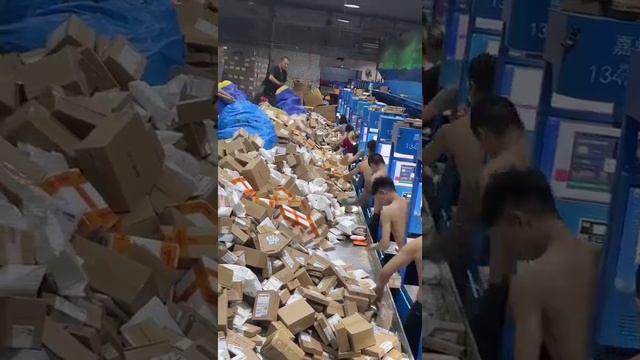 Ето как се сортират пратките ви от Китай