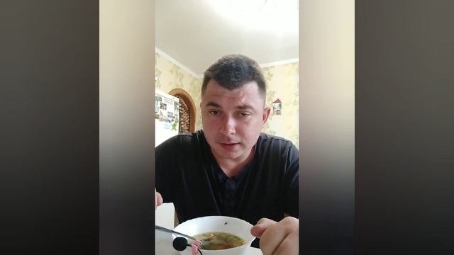 МУКБАНГ |  MUKBANG ? Приготовил Вкусный Суп | ОБЖОР по Домашнему  | ОБЖОГ  РУКИ ?