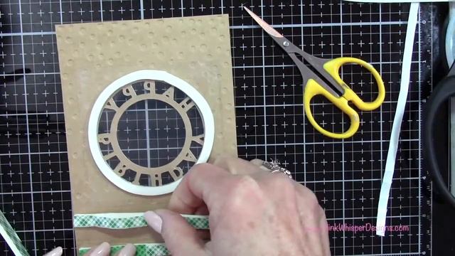 Sizzix Happy Birthday Shaker Card