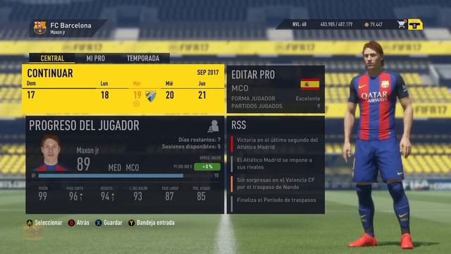 ¡¡ALCANZAMOS EL NIVEL 90!! MADRE MÍA | FIFA 17 CARRERA JUGADOR #11